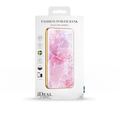 Ideal Of Sweden Power Bank - PILION PINK MARBLE