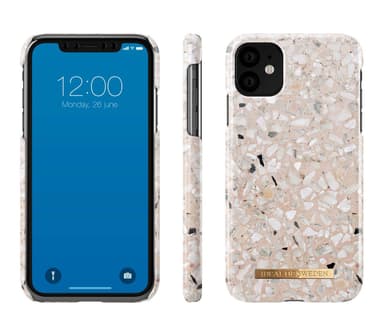 iDeal Of Sweden iPhone 11 skal - Greige Terazzo