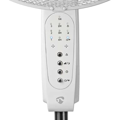 NEDIS Smart Wi-Fi-fläkt stativ 16 tum 40 cm - vit