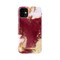 iDeal Of Sweden iPhone 11 skal - Golden Burgundy Marble
