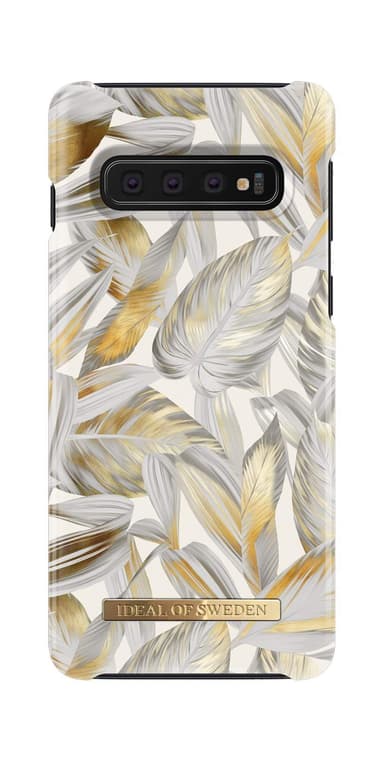 iDeal Of Sweden Samsung Galaxy S10 - Platinum Leaves