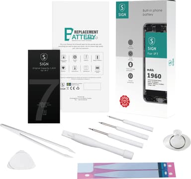 SiGN iPhone 7 utbytes batteripaket