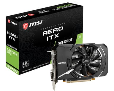 MSI GeForce GTX 1660 SUPER AERO ITX OC NVIDIA 6 GB