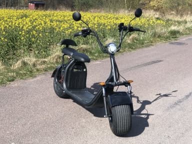 3nds x7 fatbike chopper 1500w, 40km/h - svart