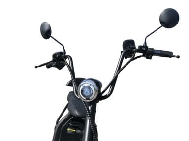 3nds x7 fatbike chopper 1500w, 40km/h - svart