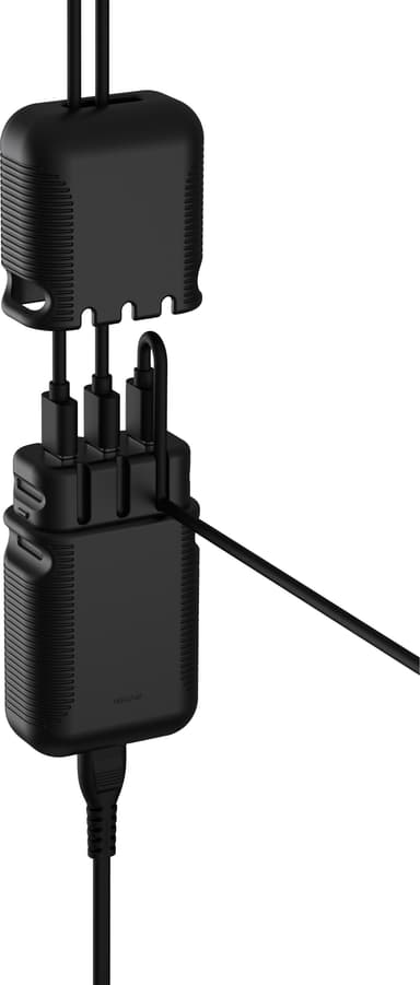 Unisynk Tripler USB multi-väggladdare (svart)