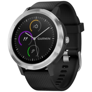 Garmin Vivoactive 3 GPS smartwatch (svart/stål)