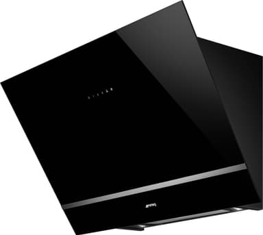 Smeg Serie Linea Vägghängd Köksfläkt KV28N (svart 80cm)