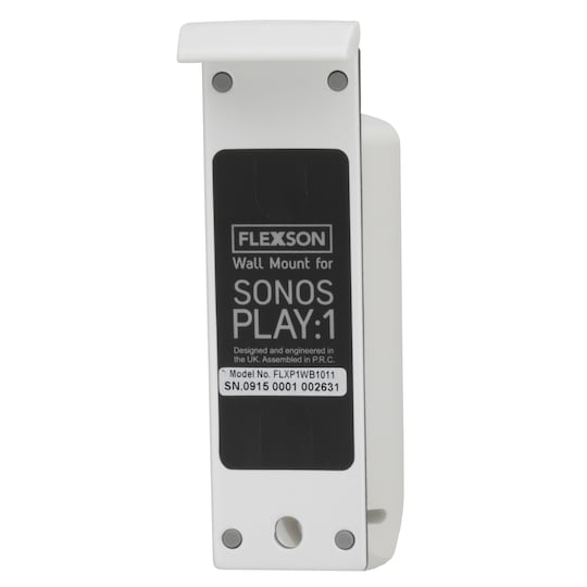 Flexson väggfäste för Sonos PLAY:1 (vit)