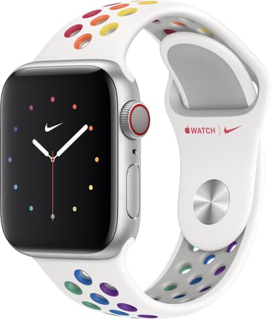 Apple 40 mm Pride Edition Nike Sport armband (pride)