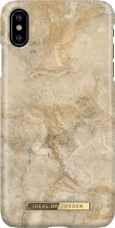 iDeal of Sweden fodral för iPhone Xs Max (sandstorm marble)