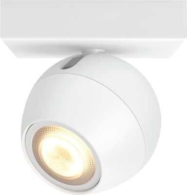 Philips Hue White Ambiance Buckram spotlight (vit/5.5 W GU10)