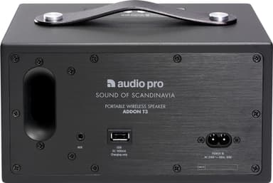 Audio Pro Addon T3 Plus portabel högtalare (svart)