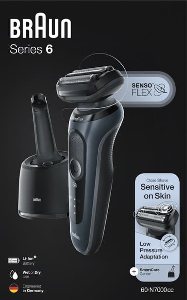 Braun Series 6 rakapparat BRA60N7000CC (svart)