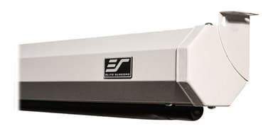 Elite Screens 110" motordriven projektorduk (vit)