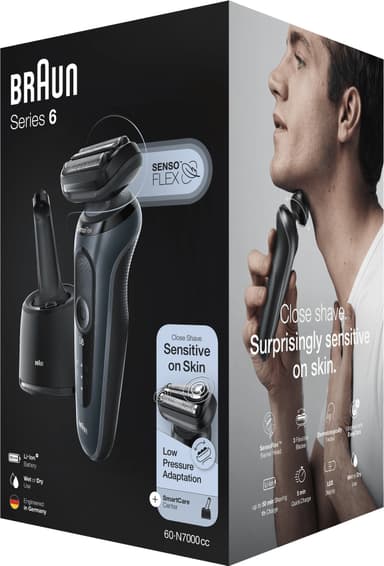Braun Series 6 rakapparat BRA60N7000CC (svart)