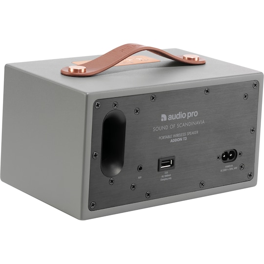 Audio Pro Addon T3 Plus portabel högtalare (grå)