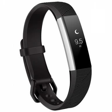 Fitbit Alta / HR armband silikon Svart (S) 公式ストア Fitbit alta HR トレーニング用品