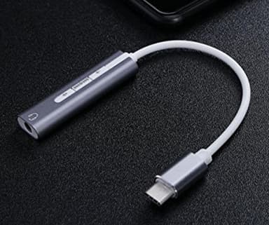 Ljudadapter 3.5 mm - USB-C