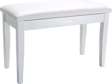 Roland RPB-D100WH dubbel pianobänk, vit
