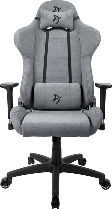 Arozzi Torretta Soft Fabric gamingstol (askgrå)