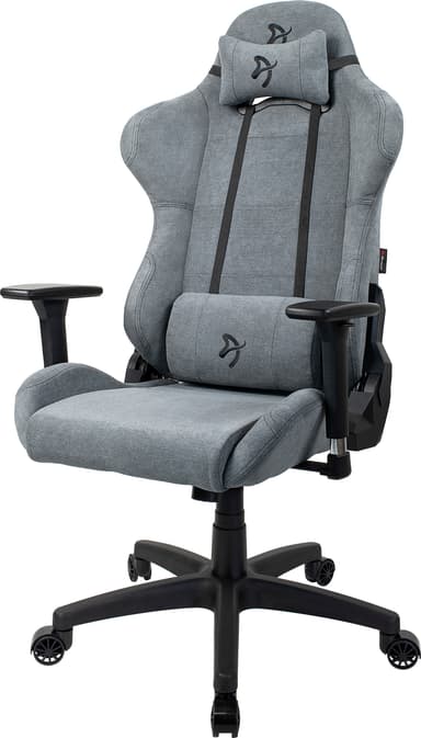 Arozzi Torretta Soft Fabric gamingstol (askgrå)