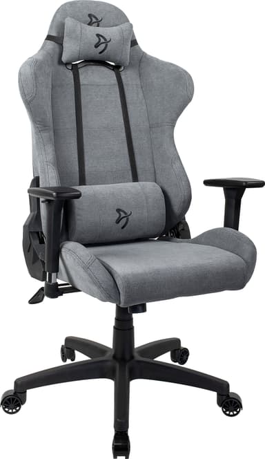 Arozzi Torretta Soft Fabric gamingstol (askgrå)