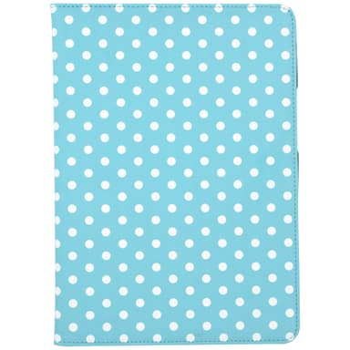Goji iPad 9.7" Foliofodral (blå/vita prickar)