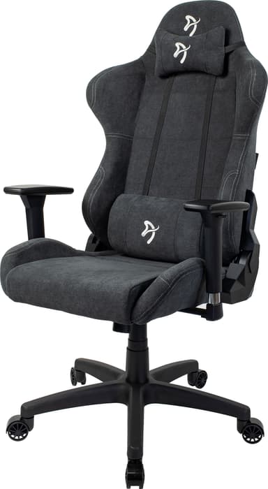 Arozzi Torretta Soft Fabric gamingstol (mörkgrå)