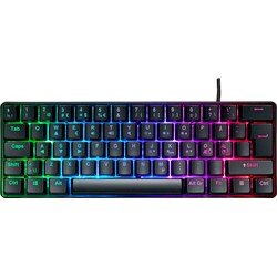 NOS C-250 MINI PRO RGB tangentbord för gaming
