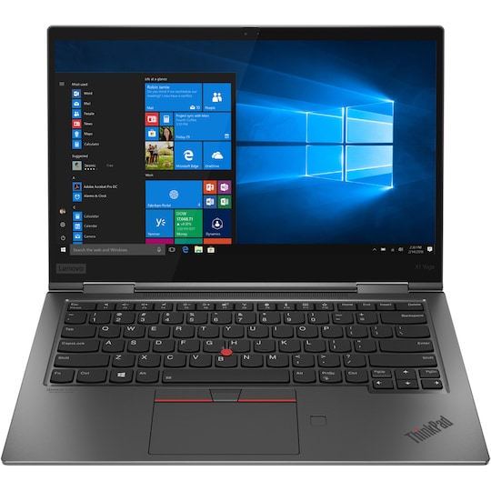 Lenovo ThinkPad X1 Yoga Gen 5 14" 2-i-1 bärbar dator i5/16 GB (grå)