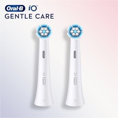 Oral-B iO Gentle Care tandborsthuvud IOGENTLECARE2WH (vit)