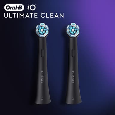 Oral-B iO Ultimate Clean tandborsthuvud IOREFILL2BK (svart)