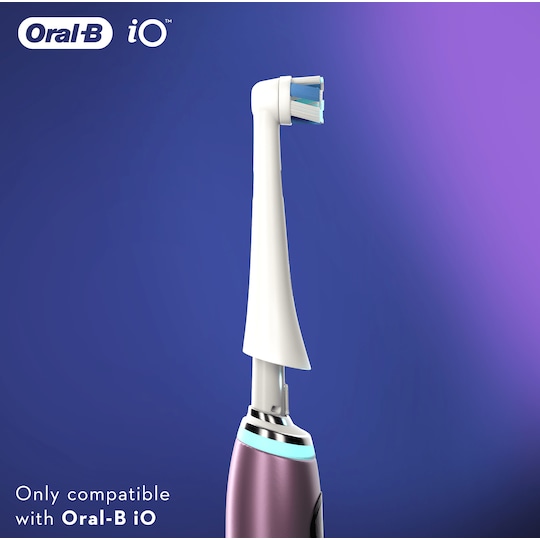 Oral-B iO Ultimate Clean tandborsthuvud IOREFILL2WH (vit)