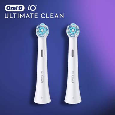 Oral-B iO Ultimate Clean tandborsthuvud IOREFILL2WH (vit)