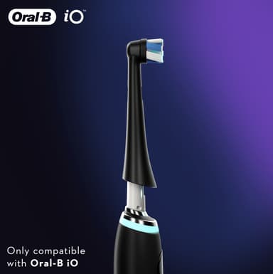 Oral-B iO Ultimate Clean tandborsthuvud IOREFILL4BK (svart)