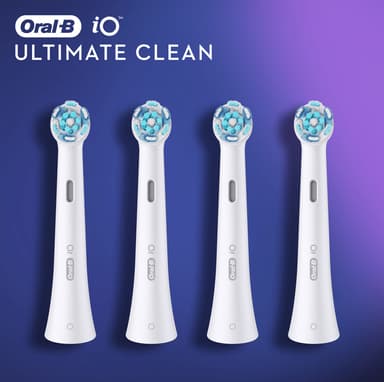 Oral-B iO Ultimate Clean tandborsthuvud IOREFILL4WH (vit)