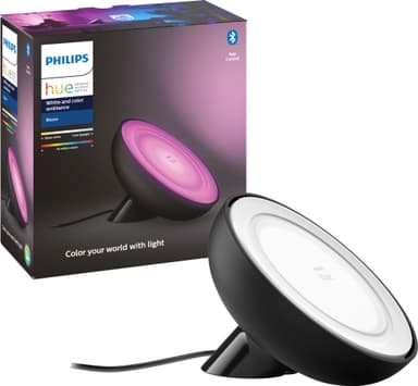 Philips Hue Bloom LED-lampa svart