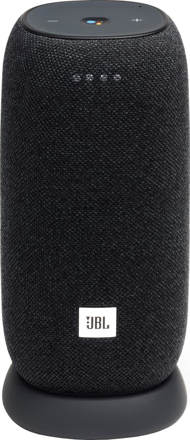 JBL Link Portable Wi-Fi  högtalare med laddningsstation (svart)