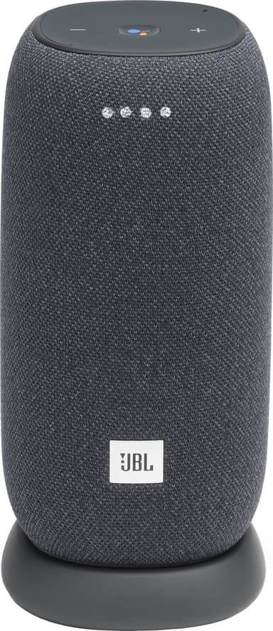 JBL Link Portable Wi-Fi högtalare med laddningsstation (grå)