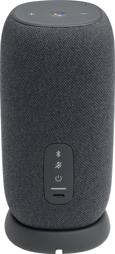 JBL Link Portable Wi-Fi högtalare med laddningsstation (grå)