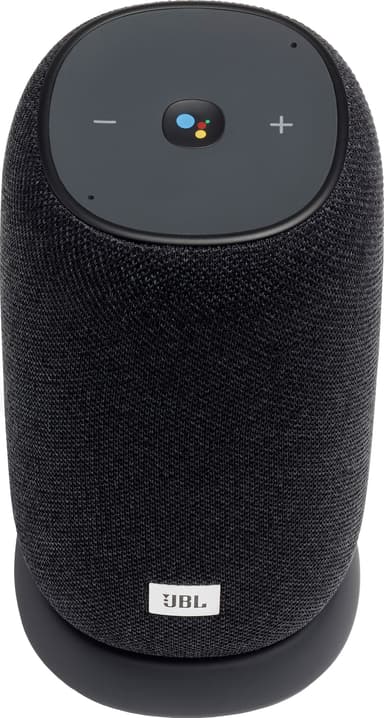JBL Link Portable Wi-Fi  högtalare med laddningsstation (svart)