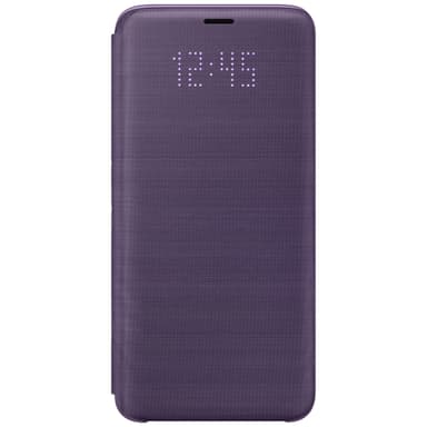 Samsung Galaxy S9 LED View flipfodral (lila)