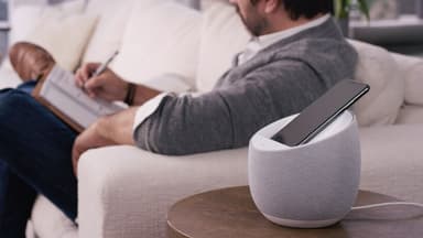Belkin SoundForm Elite Hi-Fi smart högtalare (vit)
