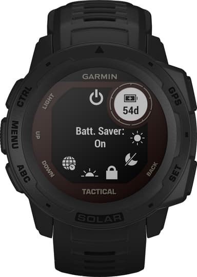 Garmin Instinct Solar Tactical Edition Svart - Träningsklocka