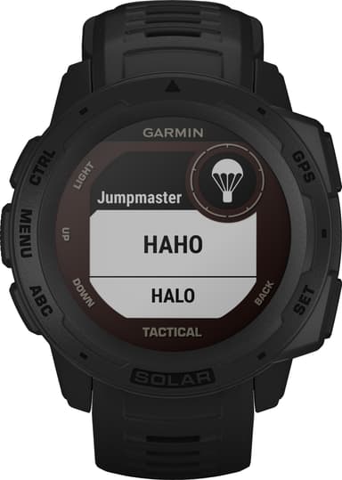 Garmin Instinct Solar Tactical Edition Svart - Träningsklocka