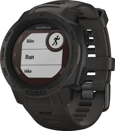 Garmin Instinct Solar Grafit - Träningsklocka