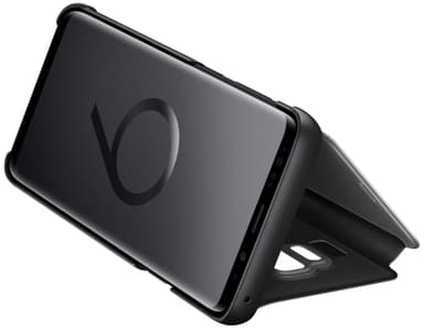 Samsung Galaxy S9 Plus Clear View fodral (svart)