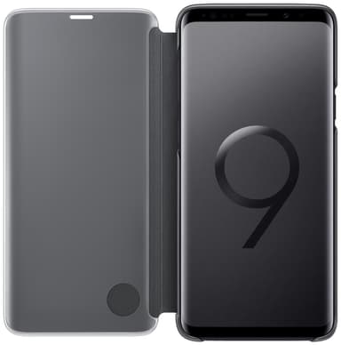 Samsung Galaxy S9 Plus Clear View fodral (svart)