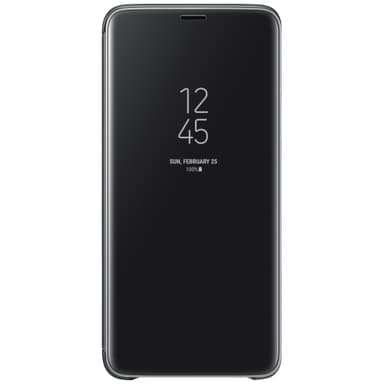 Samsung Galaxy S9 Plus Clear View fodral (svart)